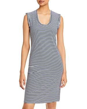 Theory Cuffed Scoop Neck Tank Dress