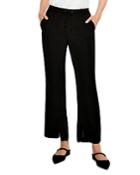 Nic+zoe Petites Matte Satin Split Leg Pants