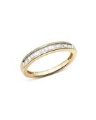 Bloomingdale's Diamond Tapered Baguette Channel Band In 14k Yellow Gold, 0.15 Ct. T.w. - 100% Exclusive