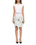 Ted Baker Sneha Pearly Petal Tiered Dress