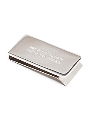Paul Smith Money Doesn't Grow On Trees Engraved Money Clip