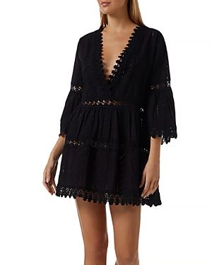 Melissa Odabash Victoria Crochet Cover-up Dress