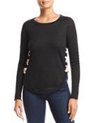 Lisa Todd The Explorer Lace-up Sweater