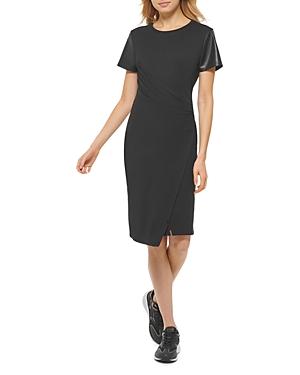 Dkny Crewneck T-shirt Dress