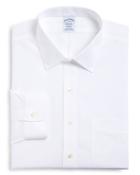 Brooks Brothers Pinpoint Solid Classic Fit Dress Shirt