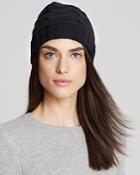 C By Bloomingdale's Cashmere Cable Knit Hat - 100% Exclusive