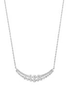 Bloomingdale's Diamond Double Bar Pendant Necklace In 14k White Gold, 0.75 Ct. T.w. - 100% Exclusive