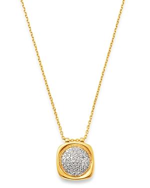 Bloomingdale's Cluster Diamond Pendant Necklace In 14k Yellow Gold, 0.65 Ct. T.w. - 100% Exclusive
