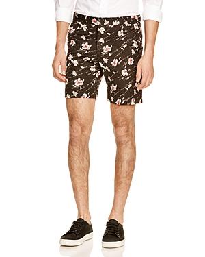 Ovadia & Sons Floral Print Tailored Shorts