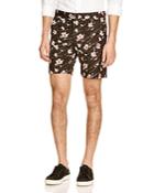 Ovadia & Sons Floral Print Tailored Shorts