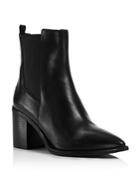 Kenneth Cole Quinley Pointed Toe Block Heel Booties
