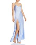 Michelle Mason Bias-cut Silk Slip Dress