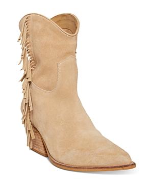 Steve Madden Women's Wolfer Fringe Western Booties