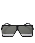 Saint Laurent Sl 183 Betty Square Shield Sunglasses, 63mm