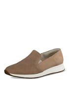 Paul Green Women's Ivy Almond Toe Woven Leather Loafers
