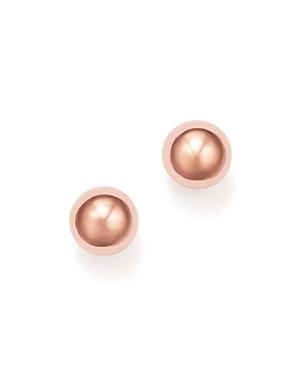 14k Rose Gold Ball Stud Earrings, 8mm - 100% Exclusive