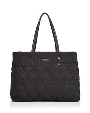 Kate Spade New York Large Quilted Heart Tote