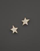 Kc Designs Diamond Star Stud Earrings In 14k Yellow Gold