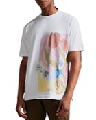 Ted Baker Relaxed Fit Blooms Graphic Print T-shirt