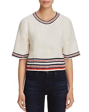 Tory Burch Florentina Embroidered Top