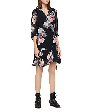 Allsaints Jade Floral-print Wrap Dress - 100% Exclusive
