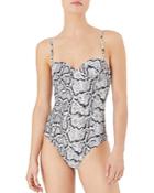 Onia Belle Printed One Piece Swimsuit