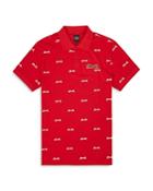 Le Tigre Allover Cotton Polo Shirt (58% Off) - Comparable Value $59