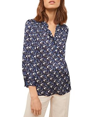 Gerard Darel Nills Floral Print Blouse