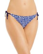 Lemlem Halima Animal Print String Bikini Bottom