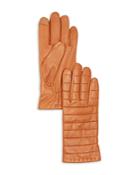 Echo Quilted Leather Tech Touch Gloves