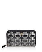 Tory Burch Parker Geo-t Zip Leather Continental Wallet
