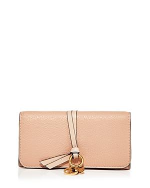 Chloe Alphabet Flap Wallet
