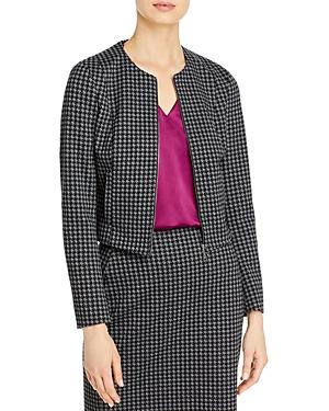 Boss Jeanette Houndstooth Jacket