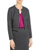 Boss Jeanette Houndstooth Jacket