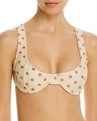 Faithfull The Brand Toulon Printed Underwire Bikini Top
