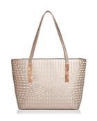 Ted Baker Breeana Cut Out Bow Leather Shopper Tote