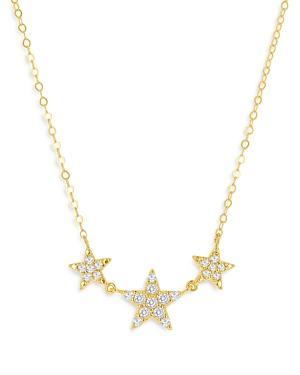 Moon & Meadow Diamond Three Star Necklace In 14k Yellow Gold, 0.23 Ct. T.w. - 100% Exclusive