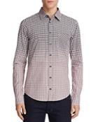 Boss Orange Enamee Ombre Check Slim Fit Button-down Shirt