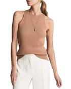 Reiss Isla Lace Trim Tank Top