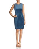 Elie Tahari Emory Velvet Cutout-shoulder Dress - 100% Exclusive