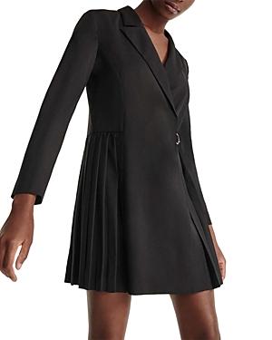 The Kooples New Stretch Tuxedo Wool Dress
