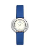 Tory Burch The Grier Blue Leather Strap Watch, 26mm