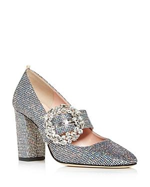 Sjp By Sarah Jessica Parker Women's Celine Embellished Block Heel Pumps