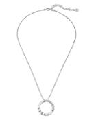 Majorica Simulated Pearl Ring Pendant Necklace In Sterling Silver Or Gold-plated Sterling Silver, 16