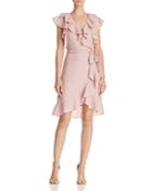 Lucy Paris Hermosa Ruffled Faux-wrap Dress - 100% Exclusive