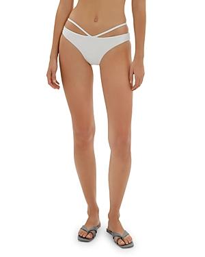 Jonathan Simkhai Emmalynn Solid Strappy Bikini Bottom