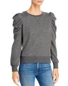 Rebecca Minkoff Janine Pleated-shoulder Sweatshirt