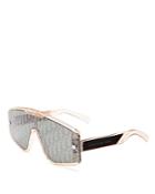 Dior Men's Interchangeable Lens Mask Sunglasses, 152mm