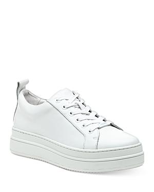 J/slides Women's Noca Leather Platform Sneakers