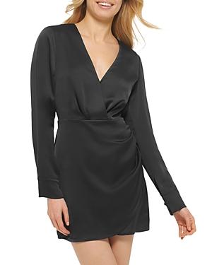 Dkny Mini Wrap Dress